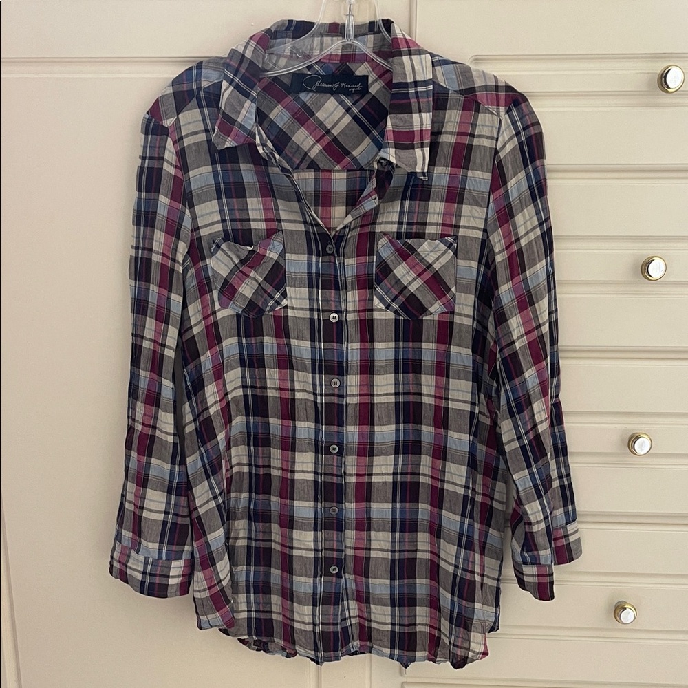 Patterson J Kincaid Originals Plaid Button down
Blouse
